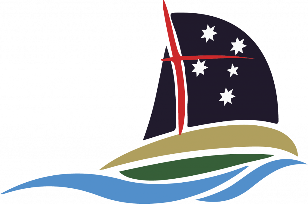 BCC logo white text