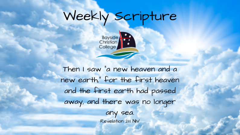 Scripture poster for the week
