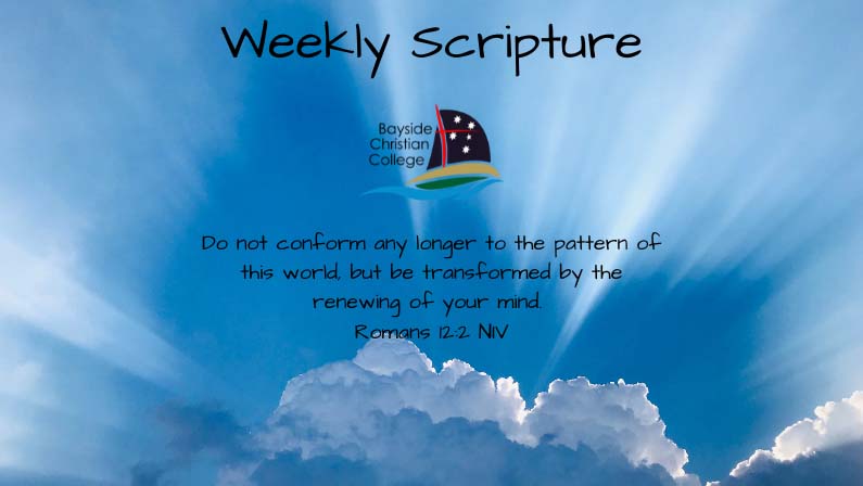 Weekly Scripture- Romans 122 NIV