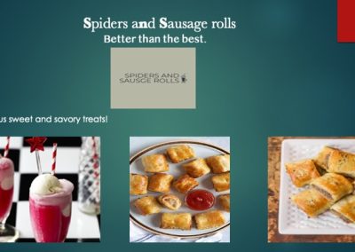 Spiders and Sausage Rolls