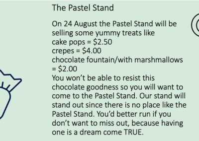 Pastel Stand